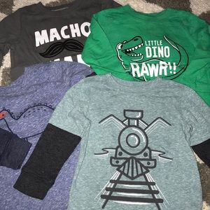 Lot of long sleeve 18m shirts